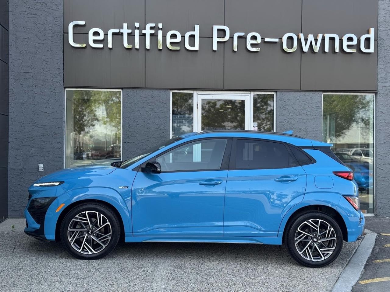 Used 2022 Hyundai KONA N LINE ULTIMATE w/ SUNROOF / LEATHER / AWD for sale in Calgary, AB