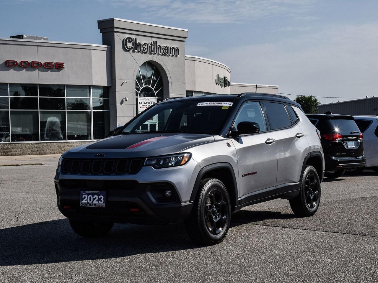 Used 2023 Jeep Compass Trailhawk 4x4 for sale in Chatham, ON