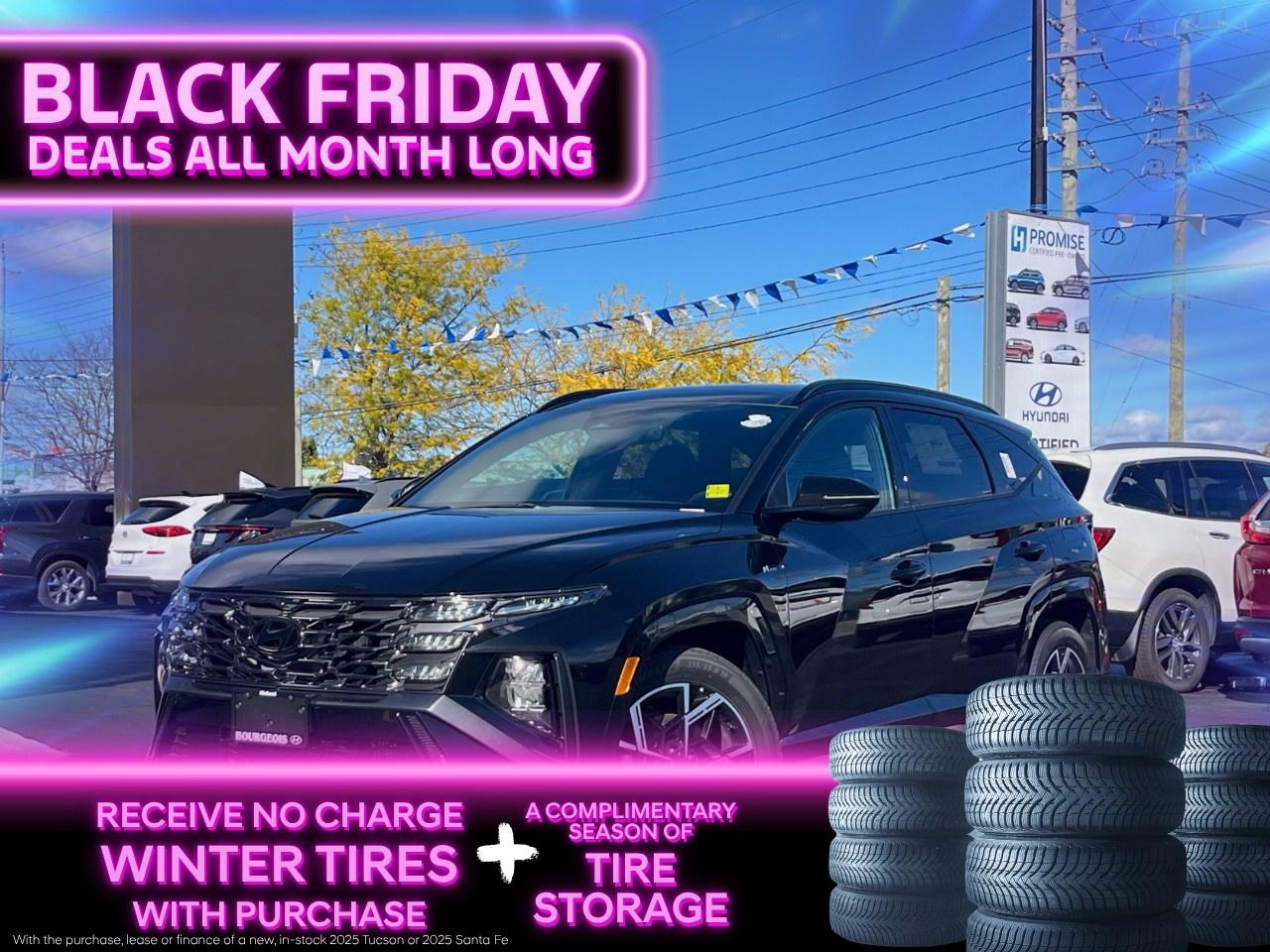 New 2025 Hyundai Tucson Hybrid N-Line AWD for sale in Midland, ON