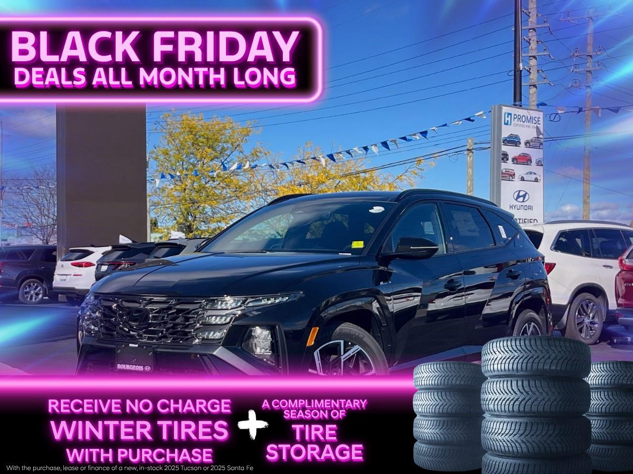 New 2025 Hyundai Tucson Hybrid N-Line AWD for sale in Midland, ON