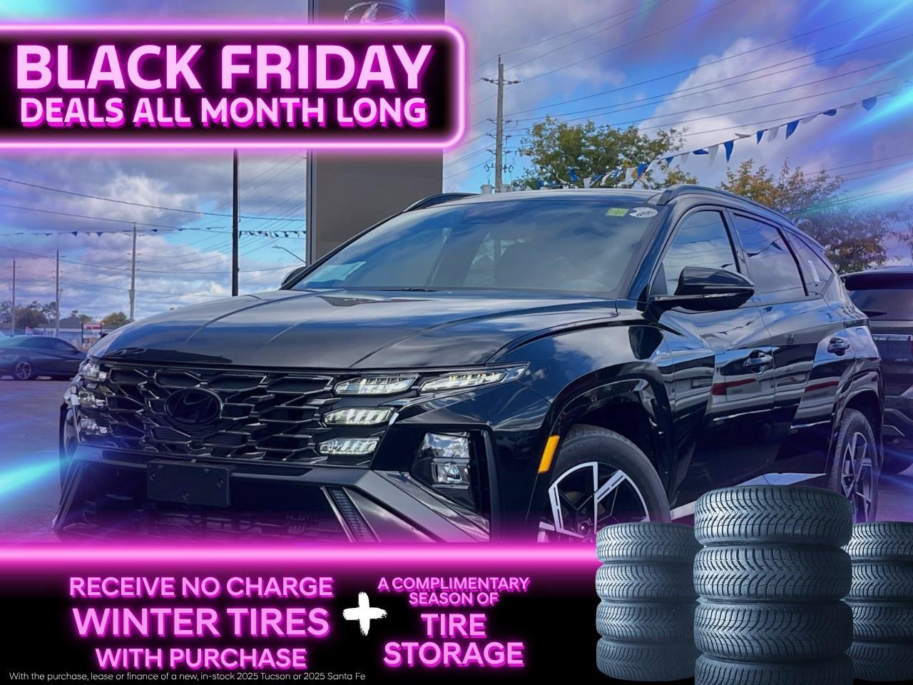 New 2025 Hyundai Tucson Hybrid N-Line AWD for sale in Midland, ON