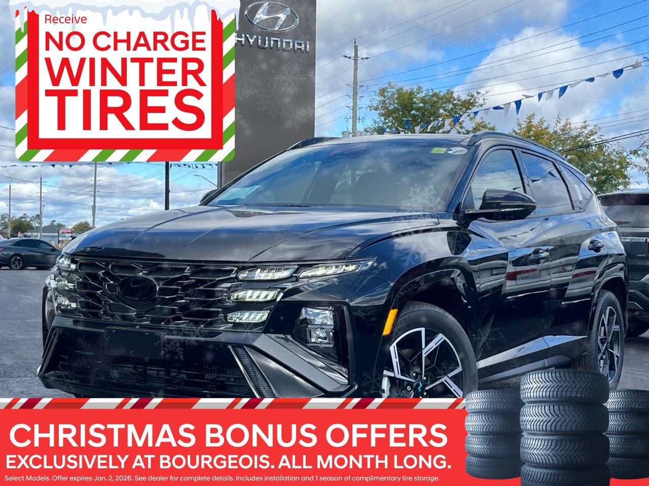 New 2025 Hyundai Tucson Hybrid N-Line AWD for sale in Midland, ON