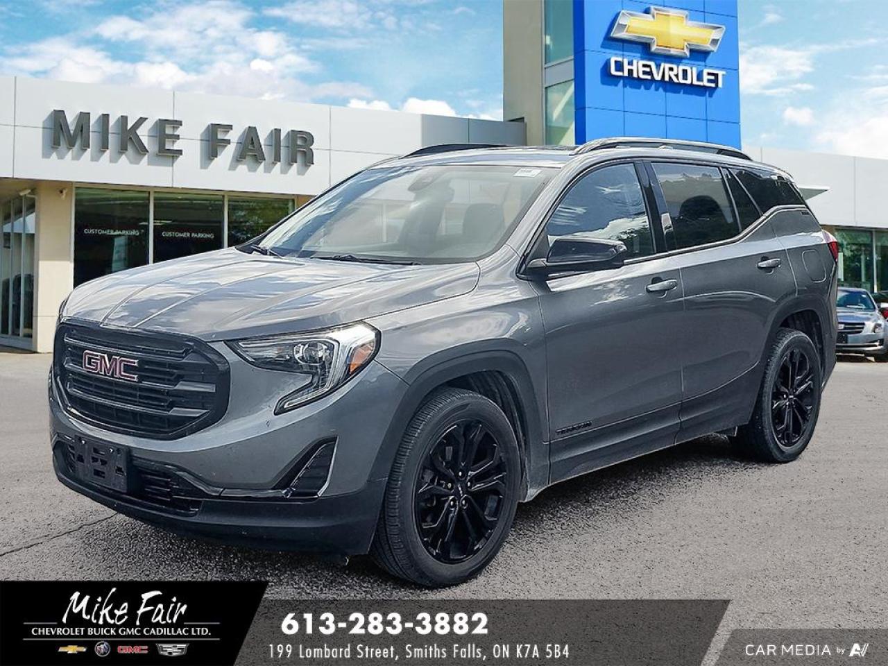 Used 2021 GMC Terrain SLE FWD,hetaed front seats,power liftgate,remote start,HD rear camera,auto climate control for sale in Smiths Falls, ON