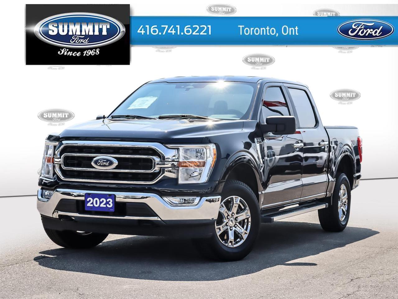 Summit Ford Sales has a wide selection of exceptional pre-owned vehicles to choose from, including this 2023 Ford F-150. This Ford F-150 XLTs level of quality is not meant for just anyone. Its meant for the person who strives for a classy, comfortable, and luxurious car. Where do you want to go today? With 4WD, you can choose to drive virtually anywhere and on terrain 2WD vehicles cant handle. Based on the superb condition of this vehicle, along with the options and color, this Ford F-150 XLT is sure to sell fast. The quintessential Ford -- This Ford F-150 XLT speaks volumes about its owner, about uncompromising individuality, a passion for driving and standards far above the ordinary.
