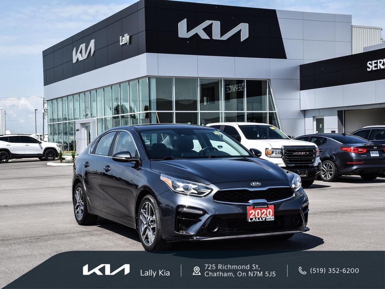 Used 2020 Kia Forte EX+ New Arrival | Low KMs | Local Trade | Clean CarFax for sale in Chatham, ON