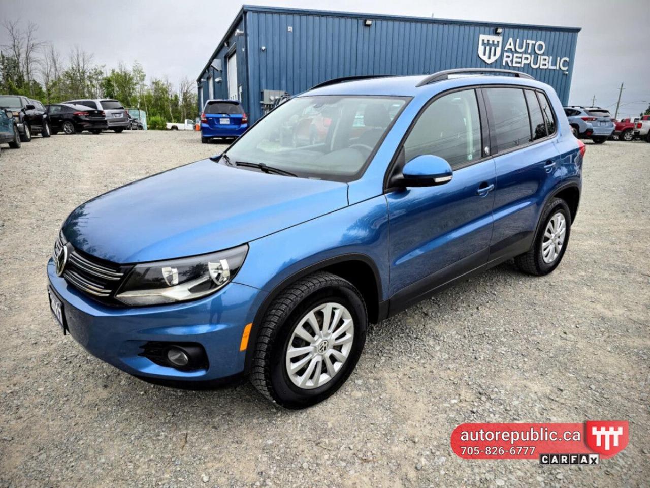 Used 2017 Volkswagen Tiguan Wolfsburg Edition AWD Certified Loaded One Owner N for sale in Orillia, ON