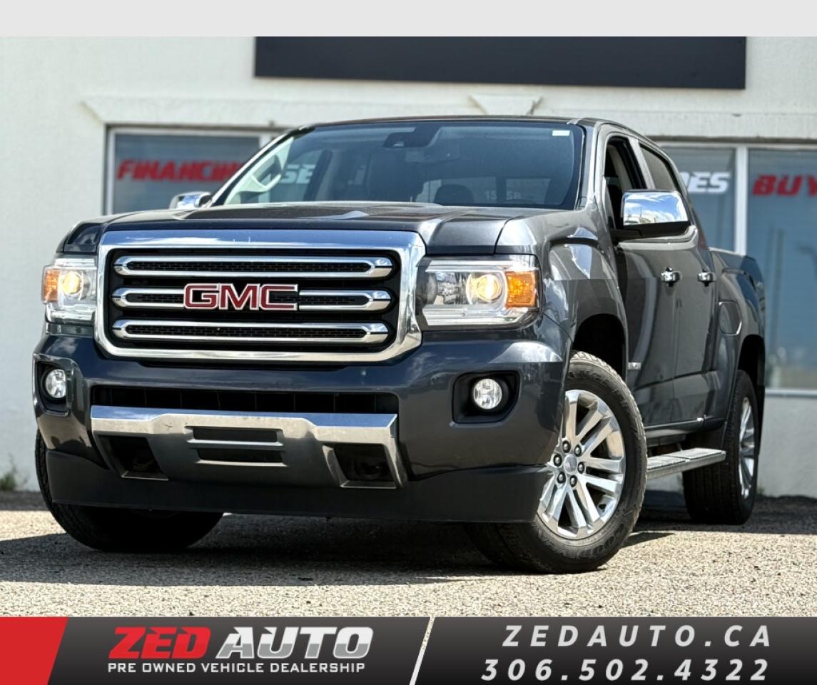 Used 2016 GMC Canyon SLT 4x4 CrewCab | Leather | Carplay | Remote Start for sale in Regina, SK