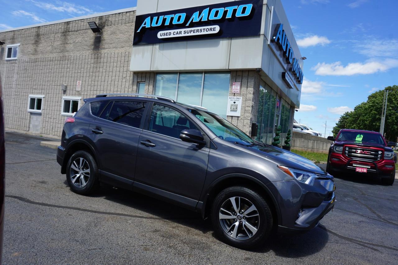 Used 2018 Toyota RAV4 XLE AWD CERTIFIED *FREE ACCIDENT* CAMERA SUNROOF HEATED BLUETOOTH ALLOYS LANE DEPARTURE B.SPOT for sale in Burlington, ON