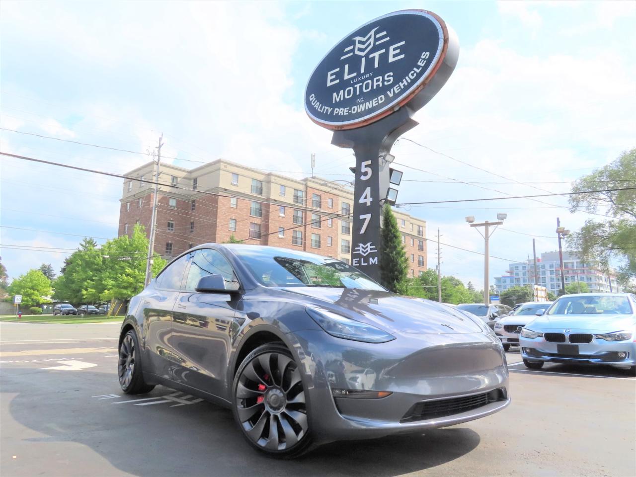 Used 2023 Tesla Model Y PERFORMANCE PKG AWD-Blind Spot Monitor-Navigation System!!! for sale in Burlington, ON