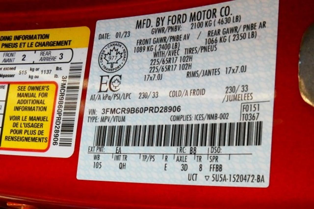 2023 Ford Bronco Sport Big Bend 4x4 w/Htd cloth, BUC - Photo #20