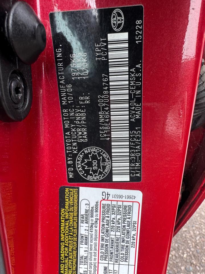 2007 Toyota Camry LE - Photo #16