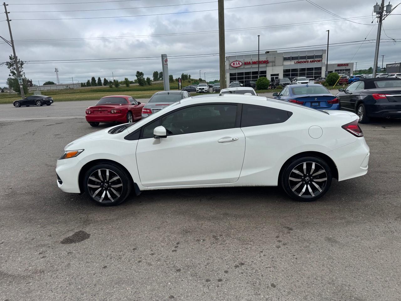 2015 Honda Civic EX-L, COUPE, AUTO, LEATHER, ROOF, ONLY 77KM, CERT - Photo #2