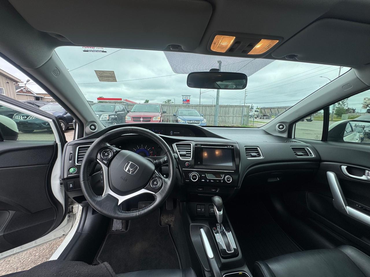 2015 Honda Civic EX-L, COUPE, AUTO, LEATHER, ROOF, ONLY 77KM, CERT - Photo #12