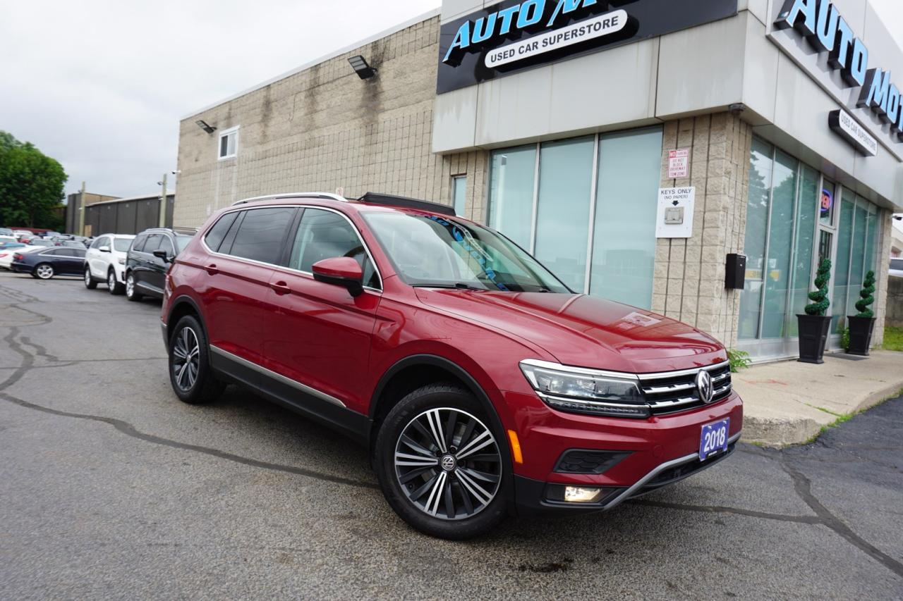 2018 Volkswagen Tiguan HIGHLINE 4Motion AWD CERTIFIED CAMERA NAV BLUETOOTH LEATHER HEATED SEATS PANO ROOF CRUISE ALLOYS - Photo #8