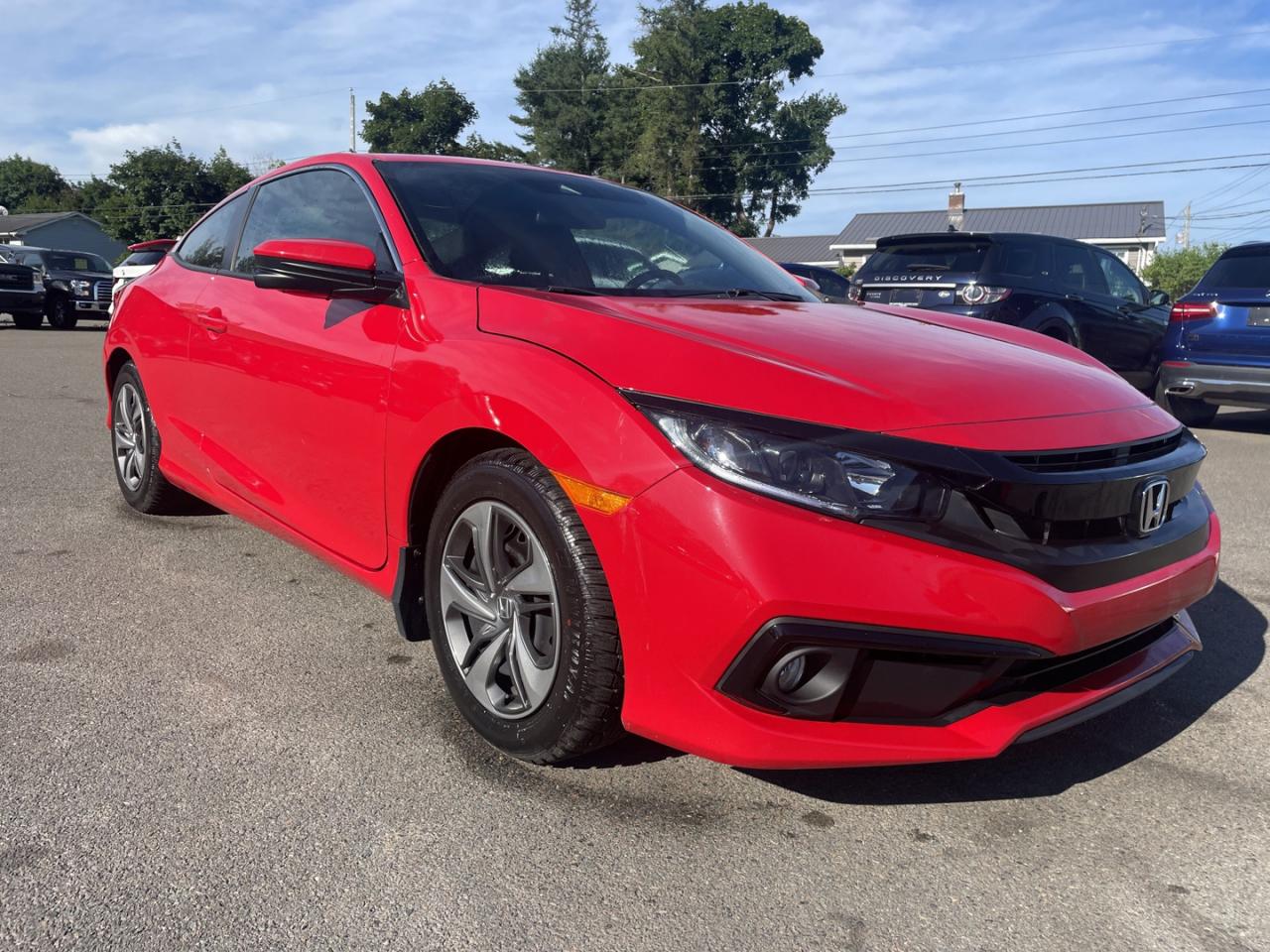 Used 2020 Honda Civic SPORT COUPE / 6SPD MANUAL / 2.0L TURBO ENGINE / APPLE CARPLAY & ANDROID AUTO / REVERSE CAMERA & PUSH BUTTON START for sale in Truro, NS