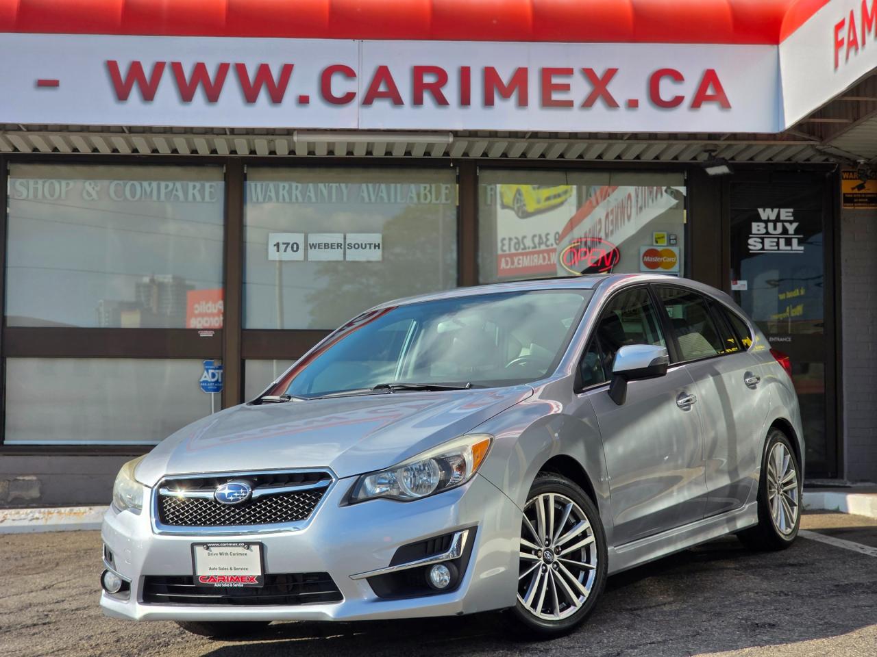 Used 2015 Subaru Impreza 2.0i Limited Package Manual | NAVI | Leather | Sunroof | Backup Camera | Heated Seats for sale in Waterloo, ON