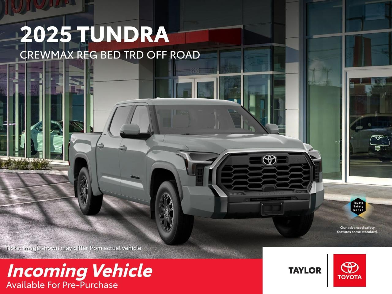 New 2025 Toyota Tundra SR for sale in Regina, SK
