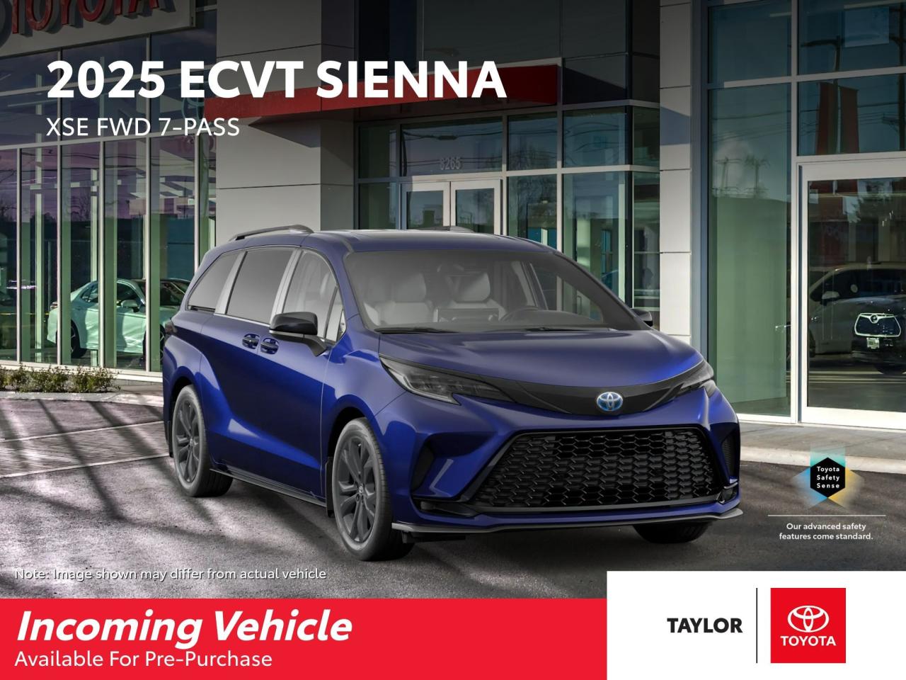 New 2025 Toyota Sienna XSE 7-Passenger for sale in Regina, SK