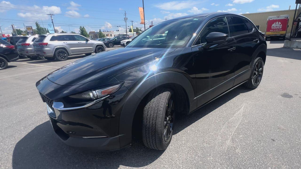 2022 Mazda CX-30 GT w/Turbo APPLE CARPLAY/ANDROID AUTO, HEATED LEATHER SEATS/STEERING WHEEL, NAV, BACK UP CAM, SUNROOF! Photo3