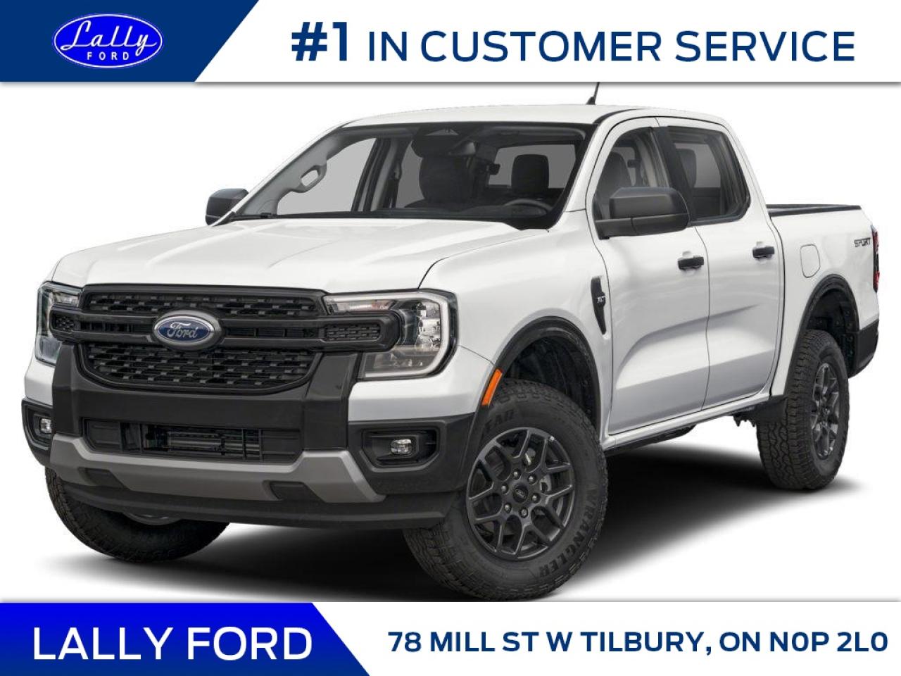 New 2025 Ford Ranger XLT for sale in Tilbury, ON