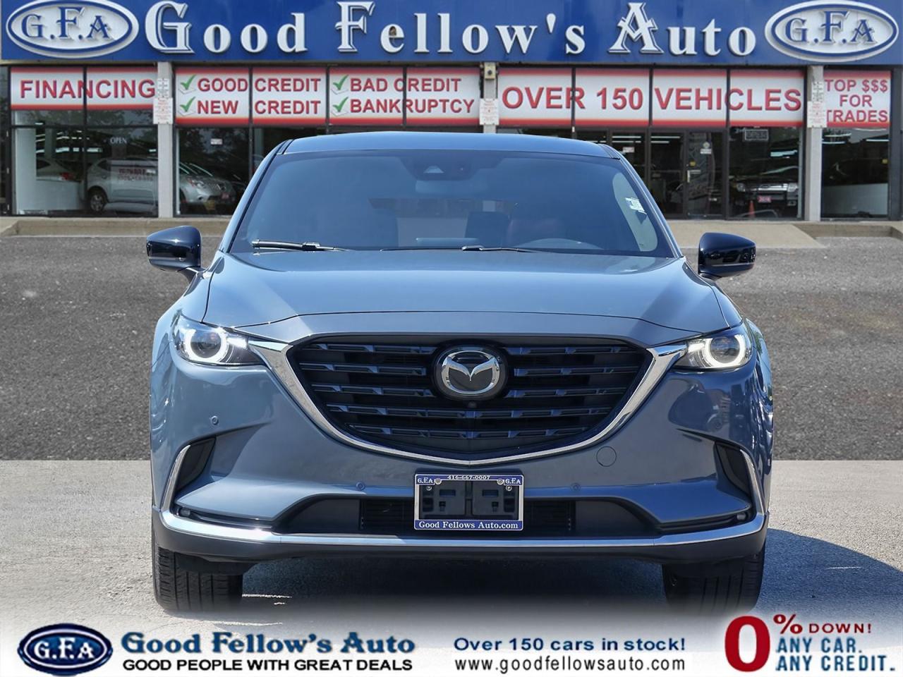 2021 Mazda CX-9 KURO MODEL, AWD, 7 PASSENGER, LEATHER SEATS, SUNRO - Photo #2
