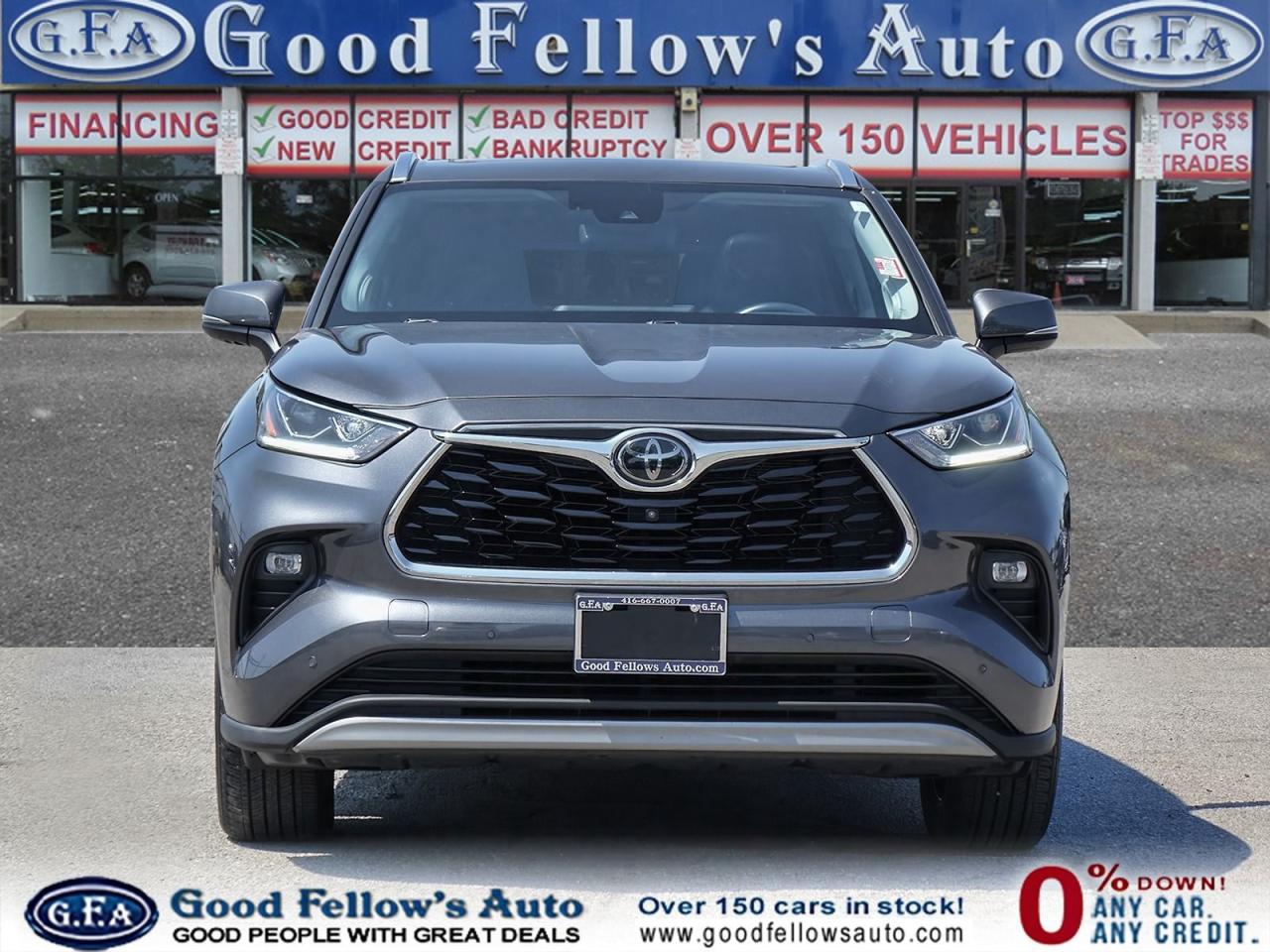 2020 Toyota Highlander PLATINUM MODEL, AWD, LEATHER SEATS, SUNROOF, 7 PAS - Photo #2