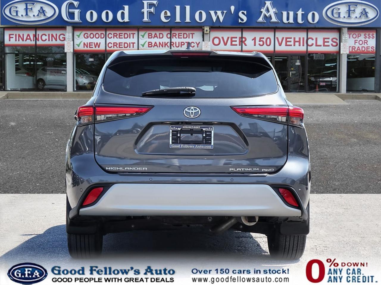 2020 Toyota Highlander PLATINUM MODEL, AWD, LEATHER SEATS, SUNROOF, 7 PAS - Photo #4