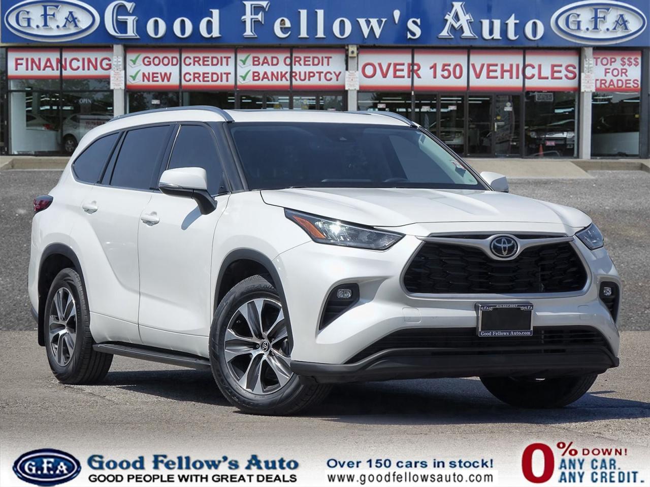 Used 2021 Toyota Highlander XLE MODEL, 8 PASSENGER, LEATHER SEATS, SUNROOF, AW for sale in North York, ON