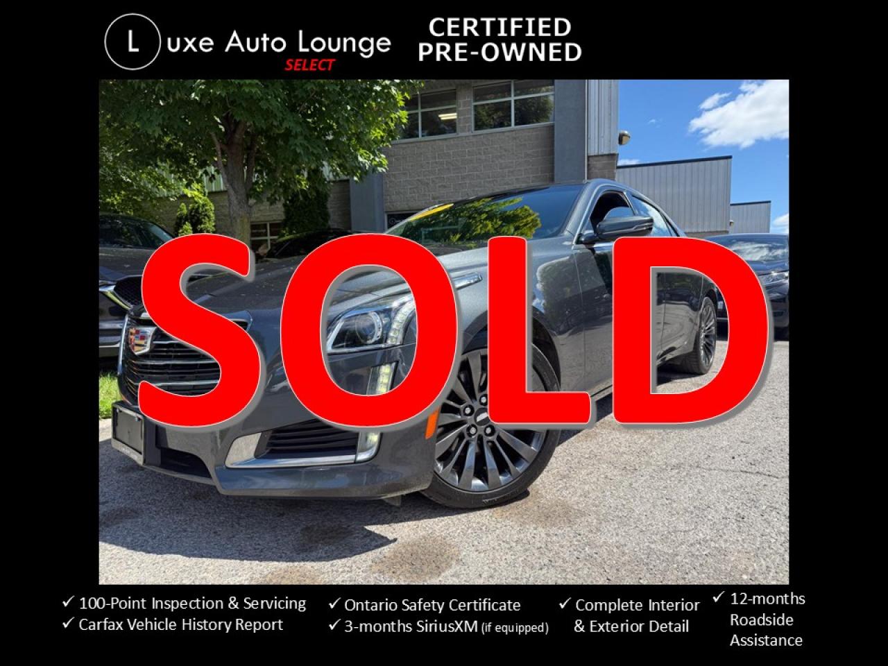 Used 2017 Cadillac CTS V6 AWD ONLY 58K! CARBON BLACK PACKAGE! for sale in Orleans, ON