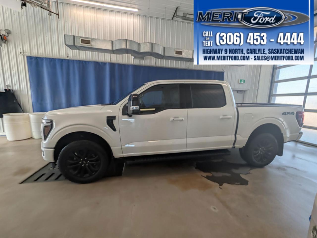 New 2025 Ford F-150 LARIAT - V6 (Gas), Black Pack + for sale in Carlyle, SK