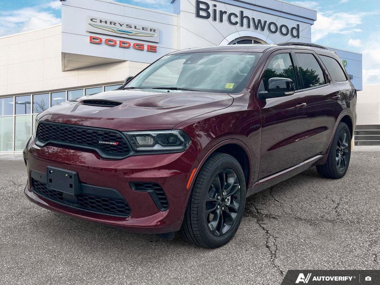 New 2025 Dodge Durango R/T | 0% SALES EVENT or UP TO 20% SAVINGS | 100 YEARS IN CANADA | for sale in Winnipeg, MB