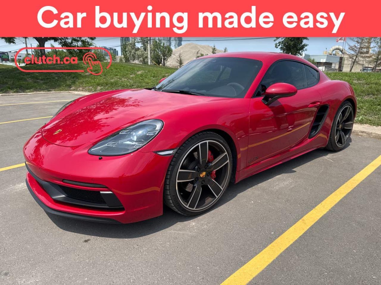 Used 2019 Porsche Cayman GTS  w/ Nav, Heated Front Seats, Rearview Cam for sale in Toronto, ON