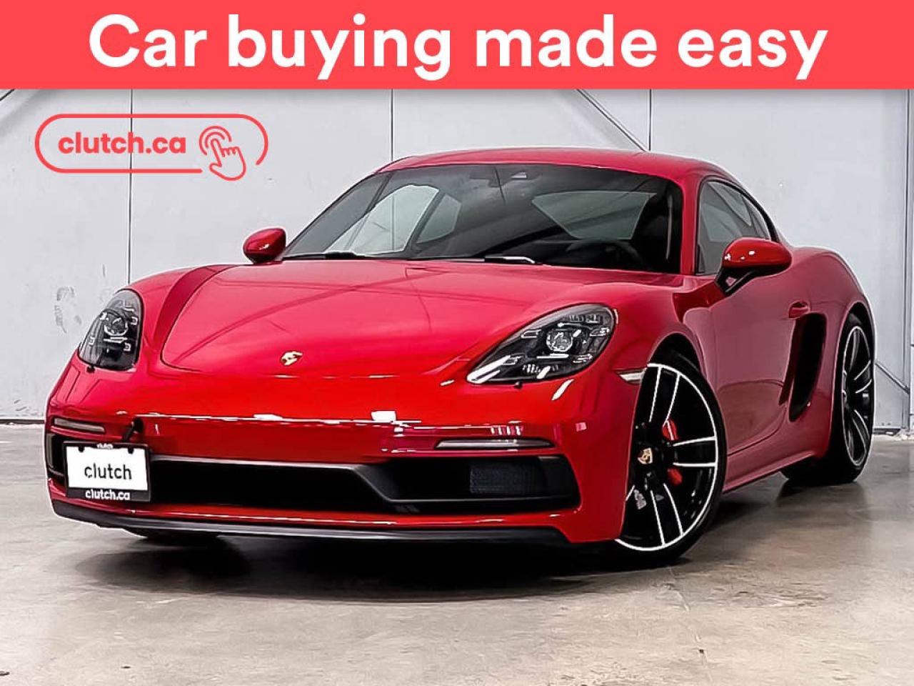 Used 2019 Porsche Cayman GTS w/ Nav, Heated Front Seats, Rearview Cam for sale in Toronto, ON