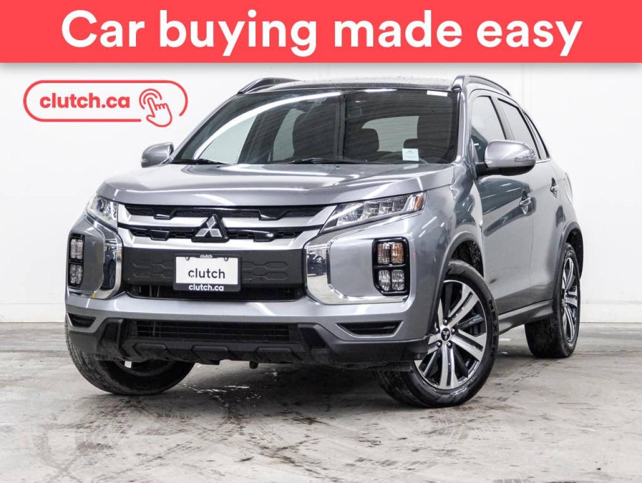 Used 2020 Mitsubishi RVR GT 4WD w/Apple CarPlay & Android Auto, Heated Front Seats, Backup Cam for sale in Toronto, ON