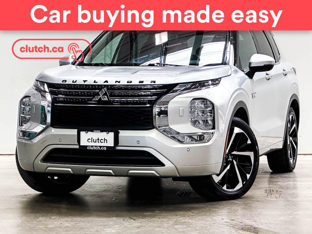 Used 2023 Mitsubishi Outlander Phev GT S-AWC w/ Apple CarPlay, Heated Front Seats, Rearview Cam for sale in Toronto, ON