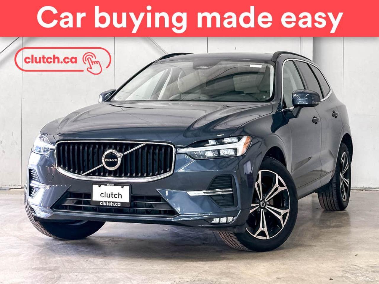 Used 2022 Volvo XC60 B5 Momentum AWD w/ Apple CarPlay, Heated Front Seats, Rearview Cam for sale in Toronto, ON
