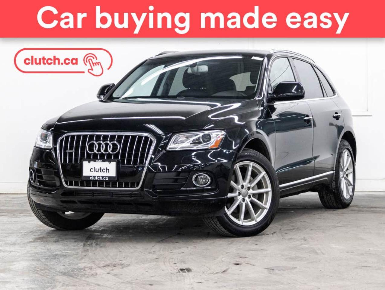 Used 2017 Audi Q5 Technik AWD w/Bluetooth, Cruise Control, Rearview Cam for sale in Toronto, ON