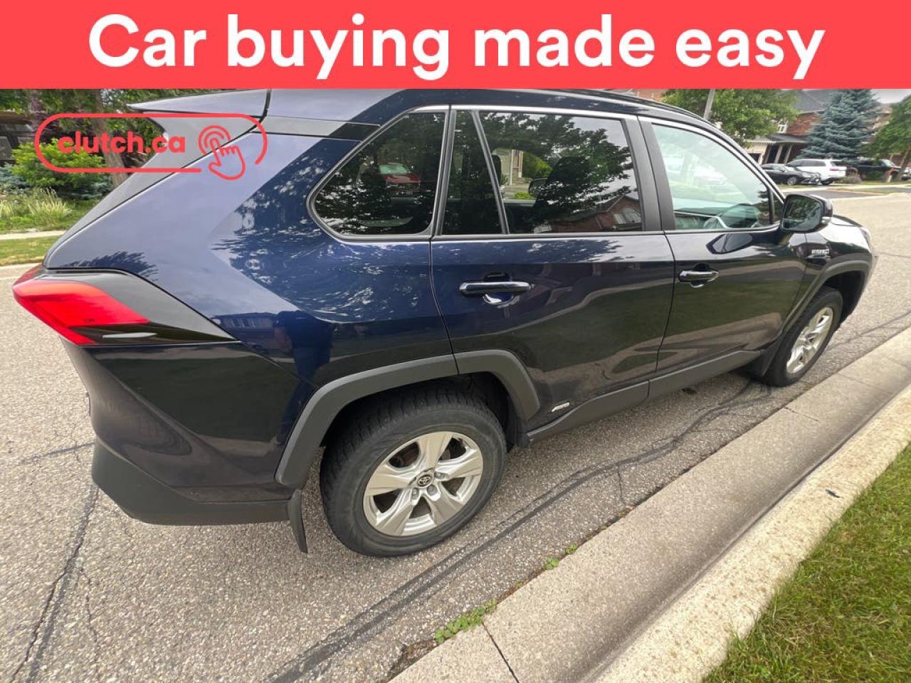 Used 2021 Toyota RAV4 Hybrid XLE AWD w/ Power Driver Seat, Rearview Cam, Dual Zone A/C for sale in Toronto, ON