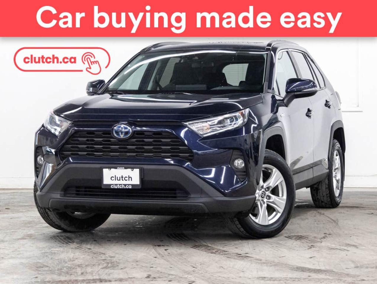 Used 2021 Toyota RAV4 Hybrid XLE AWD w/ Power Driver Seat, Rearview Cam, Dual Zone A/C for sale in Toronto, ON