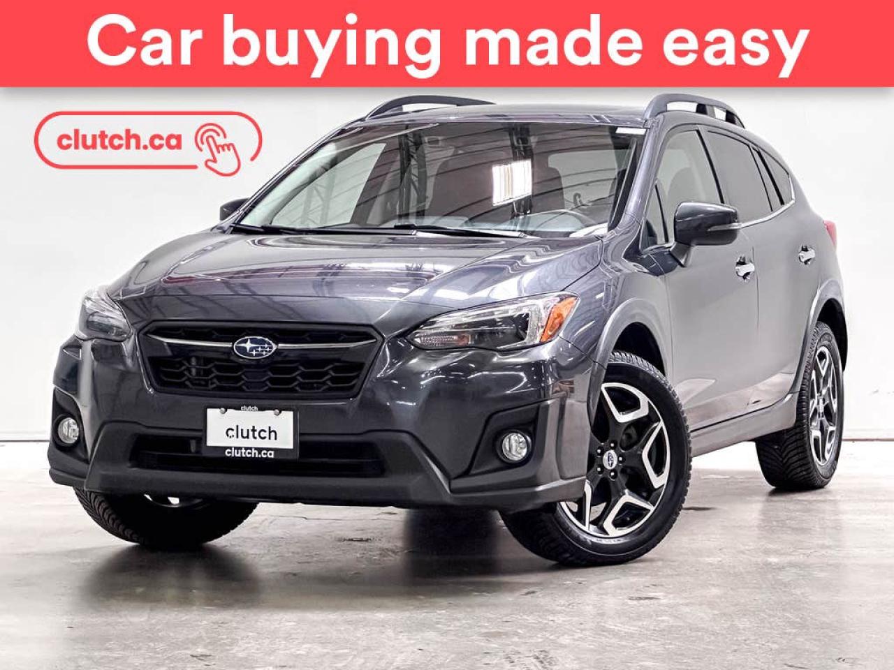 Used 2018 Subaru XV Crosstrek Limited AWD w/ EyeSight Pkg. w/ Apple CarPlay, Heated Front Seats, Rearview Cam for sale in Toronto, ON