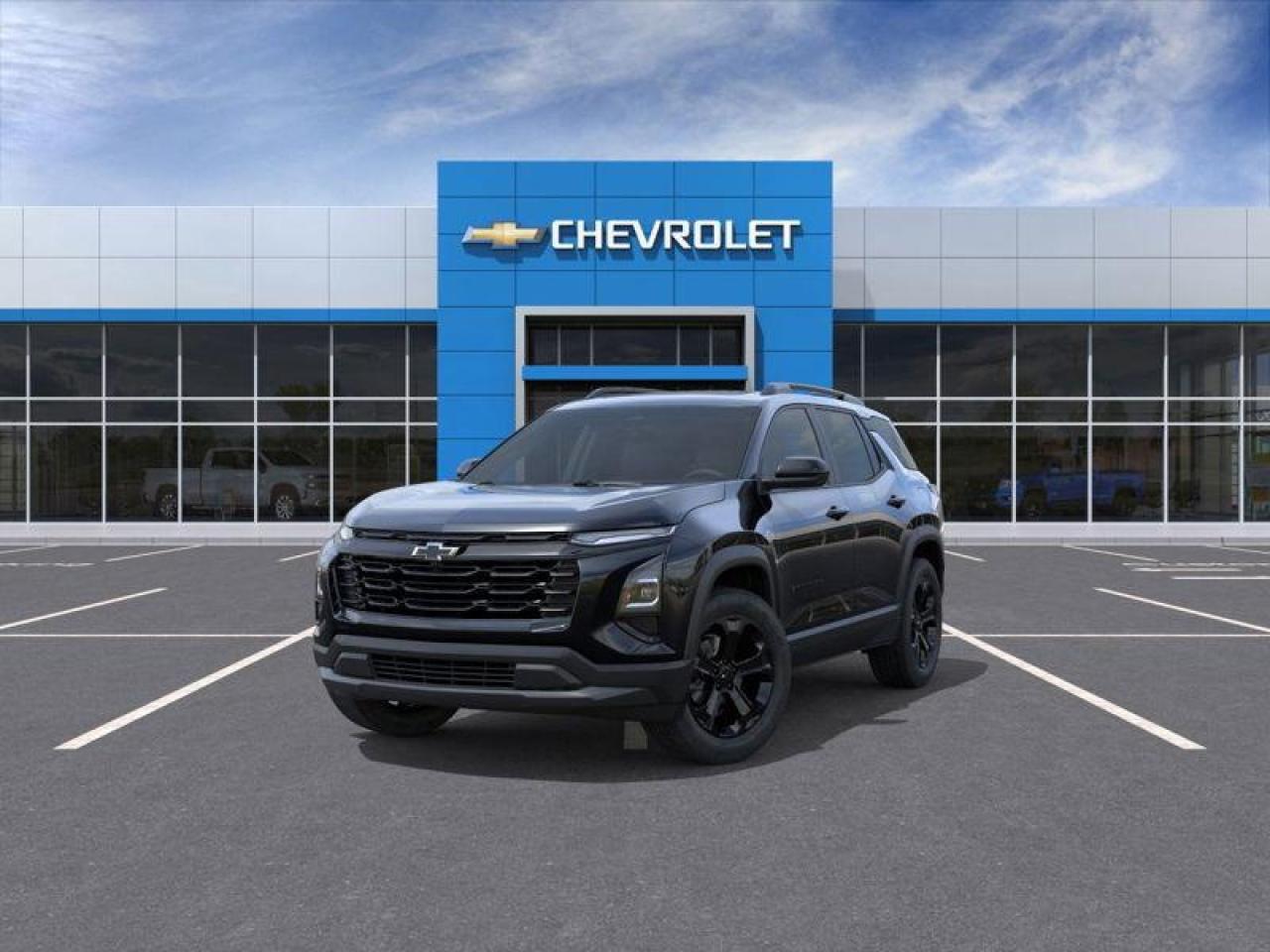 New 2026 Chevrolet Equinox Preferred Equipment Group 2LT|PANORAMIC SUNROOF|MOSAIC BLACK METALLIC|ENG, 1.5L TURBO DOHC, 4-CYL|, 8-SPEED|FLOOR LINER PKG|ALL-WEATHER FLOOR LINERS (DEALER INSTALLED)|SECOND ROW ALL-WEATHER MAT (DEAL for sale in Tillsonburg, ON