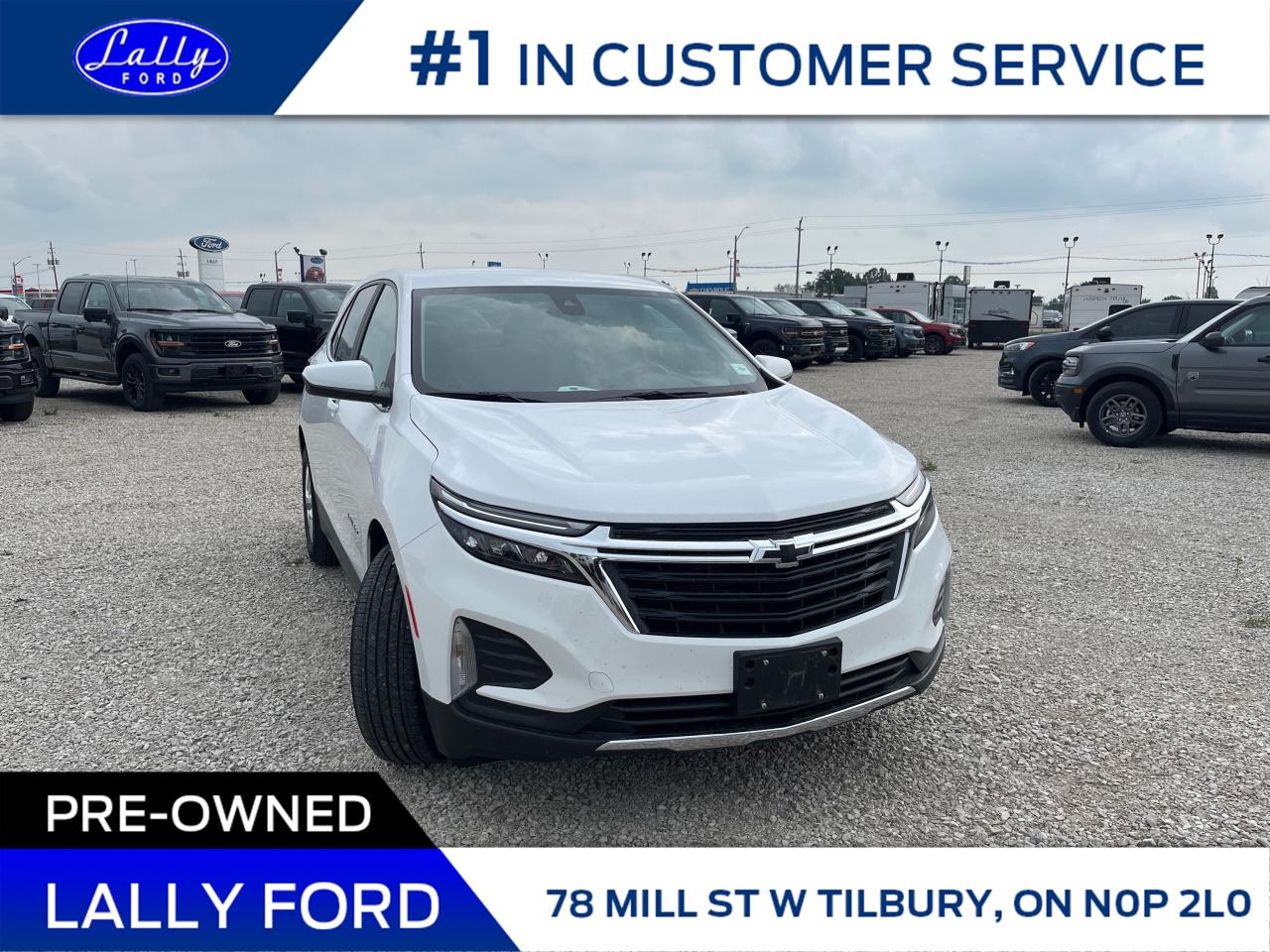 Used 2022 Chevrolet Equinox LT Local Trade, Low Kms, Mint!! for sale in Tilbury, ON