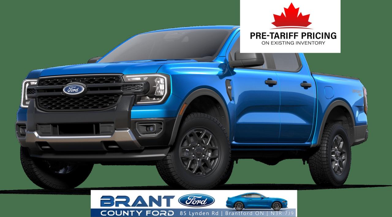 New 2025 Ford Ranger XLT for sale in Brantford, ON