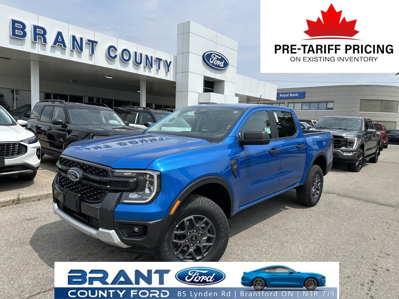 New 2025 Ford Ranger XLT for sale in Brantford, ON