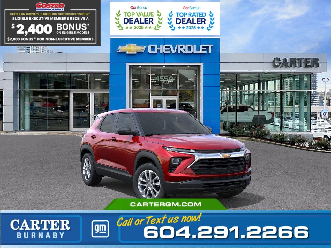 New 2026 Chevrolet TrailBlazer LS AWD | Double Costco Bonus: Up to $2,400! for sale in Burnaby, BC