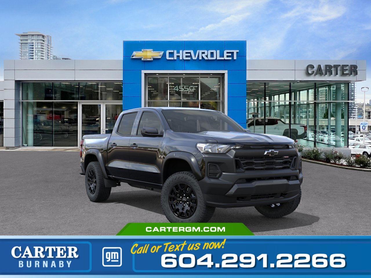 New 2025 Chevrolet Colorado 4WD TRAIL BOSS | 310 HP TURBOMAX/ADV TRAILERING for sale in Burnaby, BC