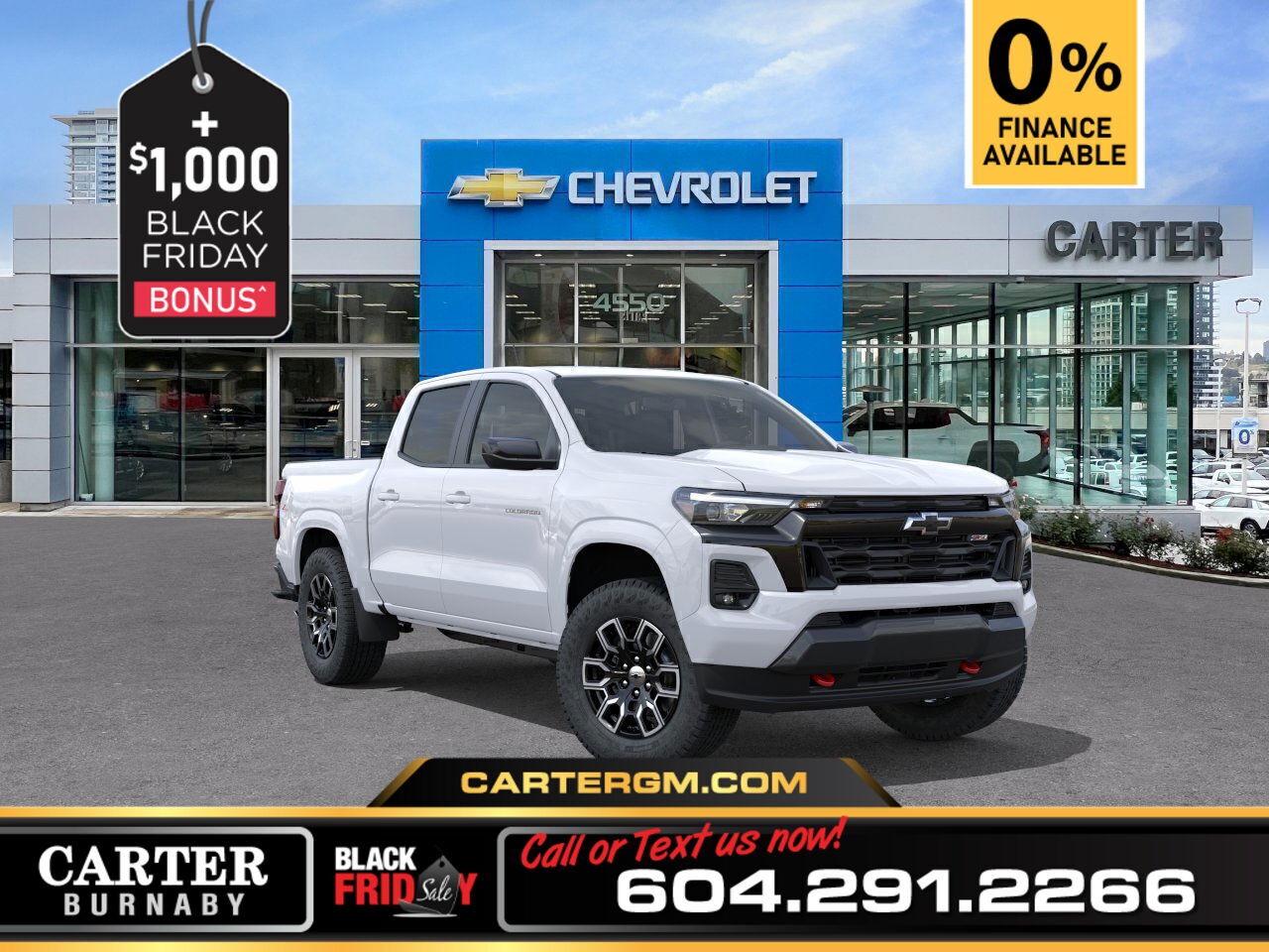 New 2025 Chevrolet Colorado 4WD Z71 | 310 HP ENG/TRAILERING PKG/POWER SEATS for sale in Burnaby, BC