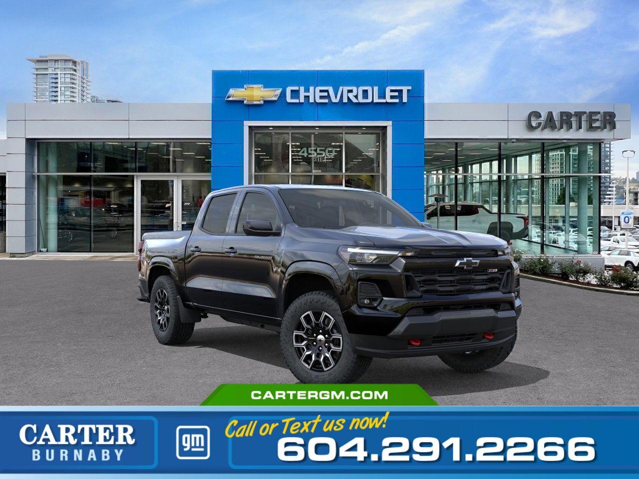 New 2025 Chevrolet Colorado 4WD Z71 | 310 HP TURBOMAX ENGINE/ADV TRAILERING for sale in Burnaby, BC