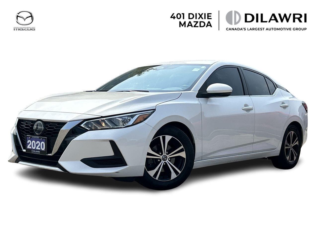 Used 2020 Nissan Sentra SV CVT CARPLAY|REARVIEW CAM|CRUISE CONTROL for sale in Mississauga, ON