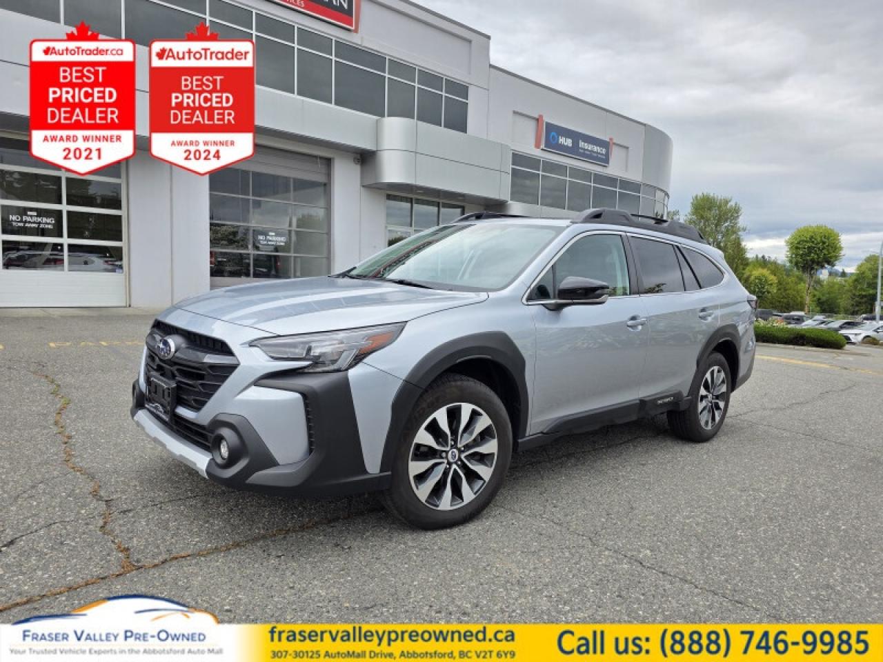 Used 2023 Subaru Outback Limited  - Low Mileage for sale in Abbotsford, BC